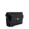 Chanel Caviar Leather Classic Trendy Pouch