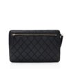 Chanel Caviar Leather Classic Trendy Pouch