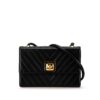 Chanel CC Chevron Lambskin Crossbody