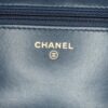 Chanel CC Denim Wallet On Chain