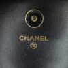 Chanel CC Lambskin Card Holder On Chain