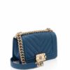 Chanel Chevron Caviar Leather Small