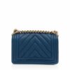 Chanel Chevron Caviar Leather Small