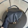 Dior Mini Soft Saddle Bag with Strap