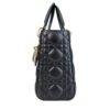 Dior Lady Small Black Gold Hardware