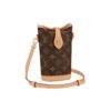 LOUIS VUITTON FOLD ME series classic old flower French fry bag crossbody bag